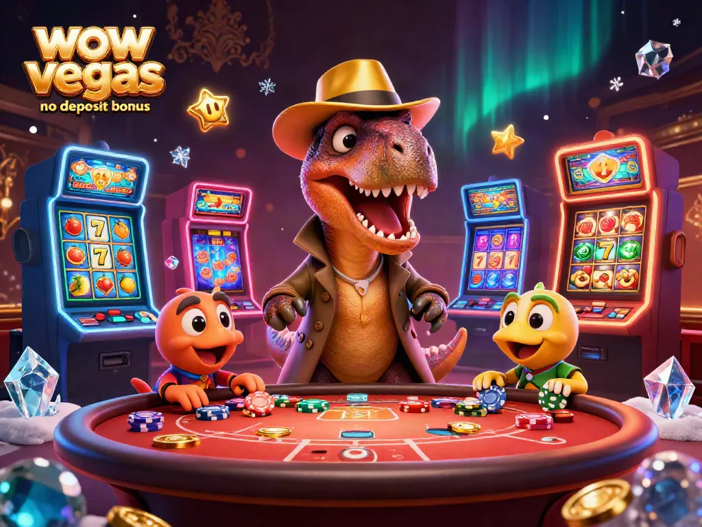 Experience the thrill of winning with the wow vegas no deposit bonus at a dynamic blackjack table scene