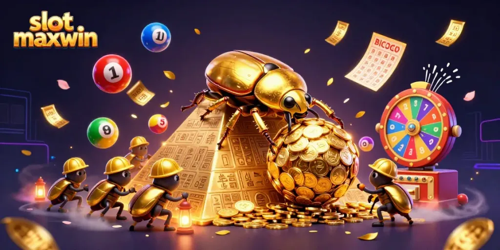 Spin to win big with slot maxwin in a vibrant, dynamic casino scene.