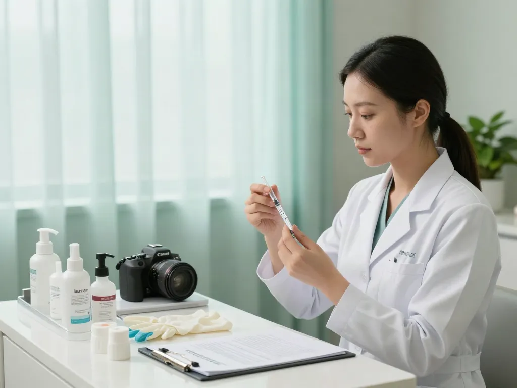 Buy Innotox online with expert preparation in a calming beauty treatment room.