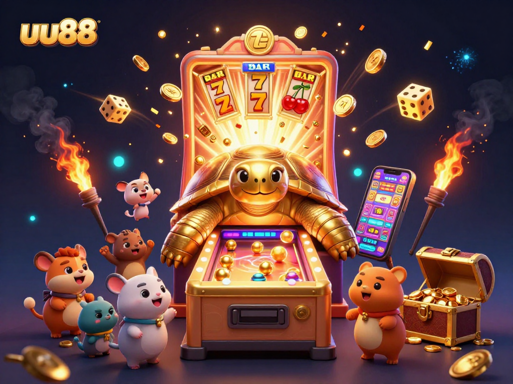 Experience the excitement of uu88 casino games with a vibrant jackpot scene brimming with energy.