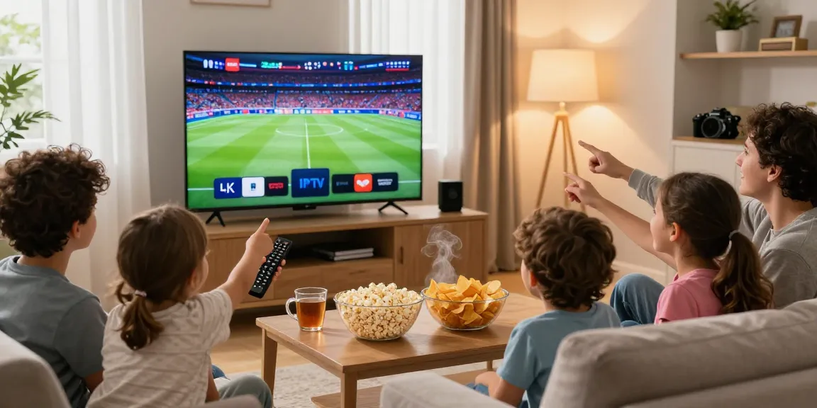 Ervaar de beste Dutch IPTV ervaring met het gezin in 4K kwaliteit.