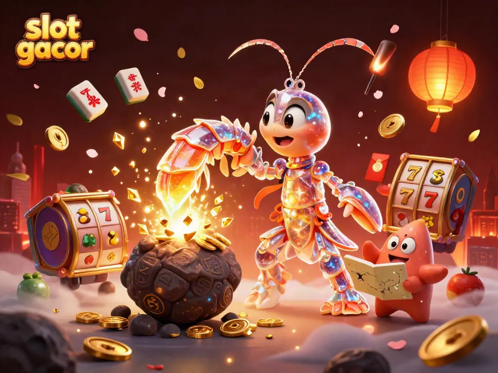 Engage with the energetic world of slot gacor featuring dynamic characters and vibrant gaming elements.