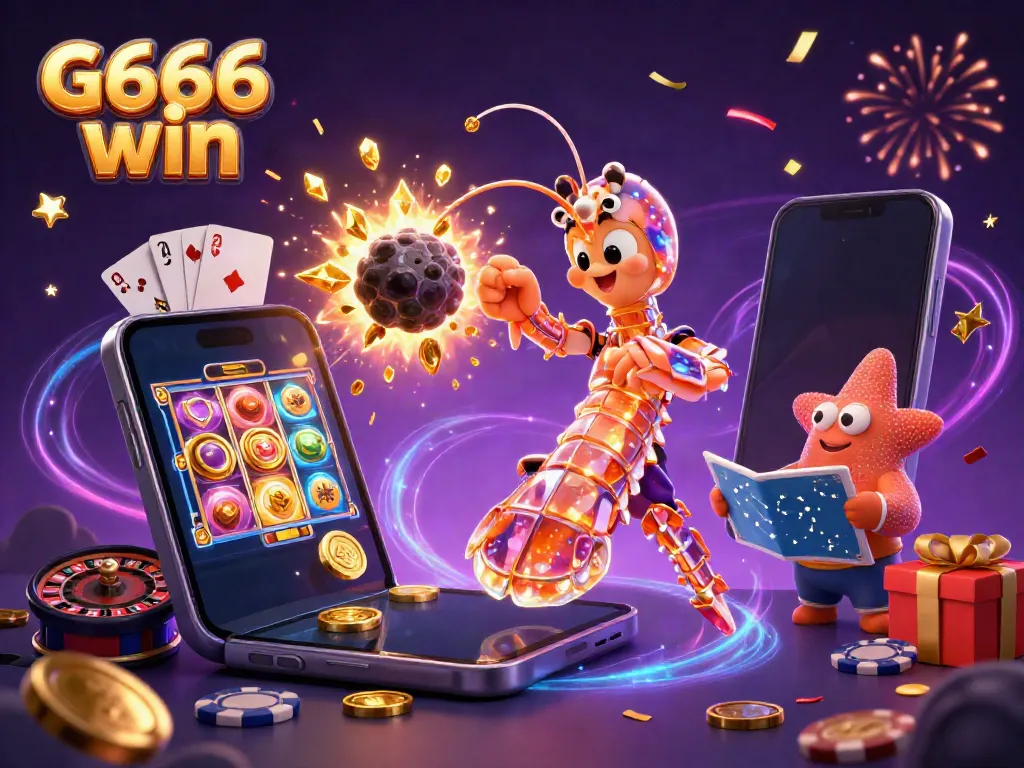 Spin and win big with G666 win in a dynamic gambling adventure full of colorful elements.