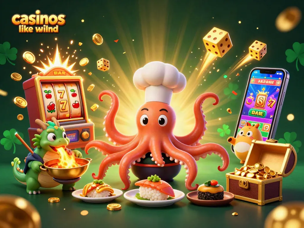 Play exciting games at casinos like wild casino with vibrant characters and 3D casino elements